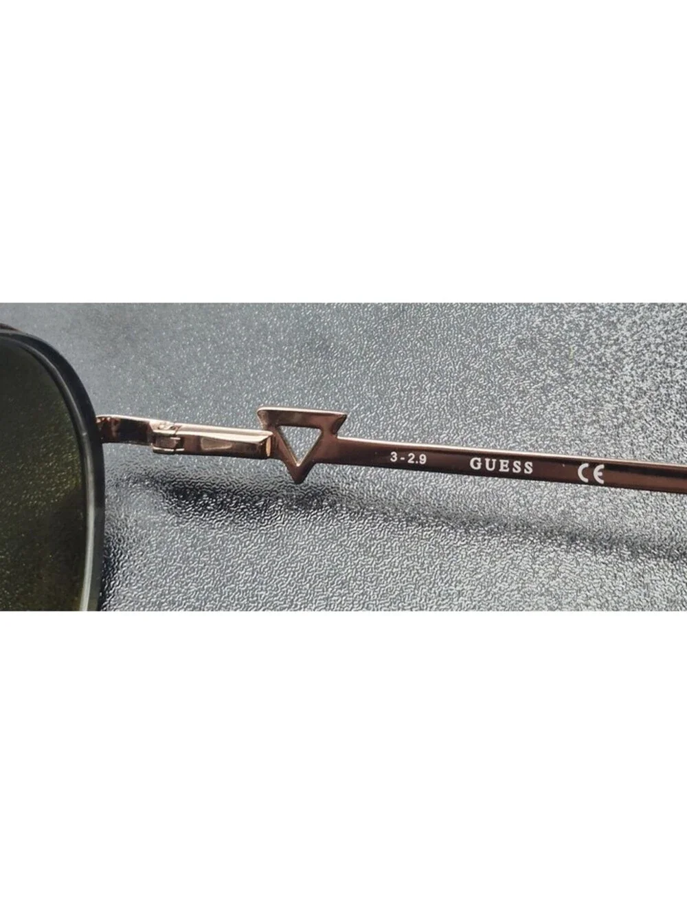 Guess Eyeglasses Frame GU2729-3 028 Rose Gold 50-19-140 Metal Half Rim FRAMES